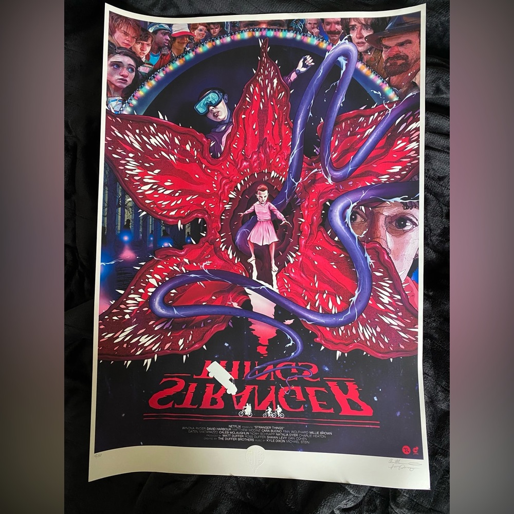Tony Rodriguez Stranger Things Print Art 42/50